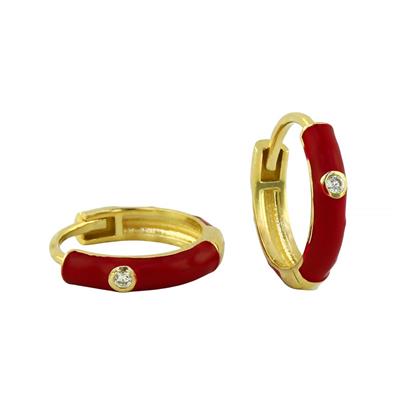 14 Ayar Altın Renkli Küpe  -  0206203