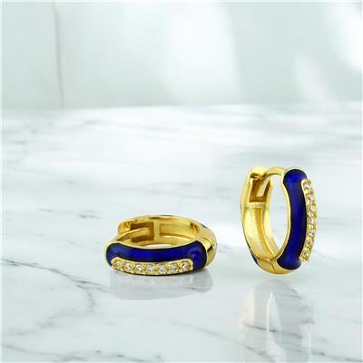 14 Ayar Altın Renkli Küpe  -  0206206