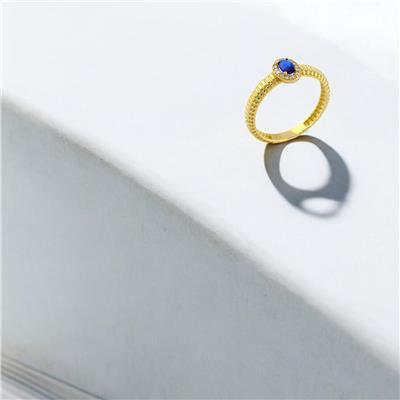 14 Ayar Altın Renkli Yüzük  -  0190626