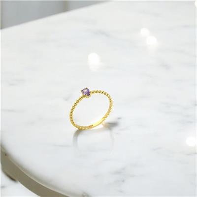 14 Ayar Altın Renkli Yüzük  -  0190627