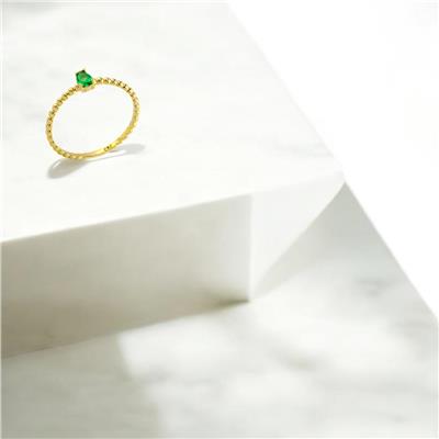 14 Ayar Altın Renkli Yüzük  -  0190632