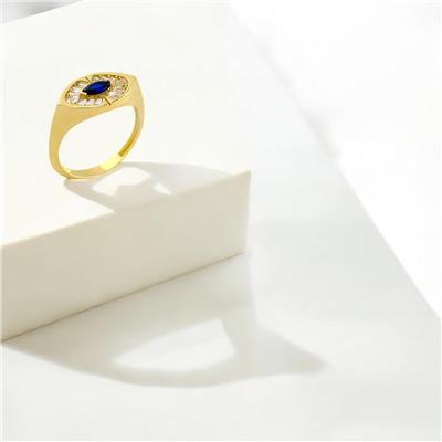 14 Ayar Altın Renkli Yüzük  -  0190633