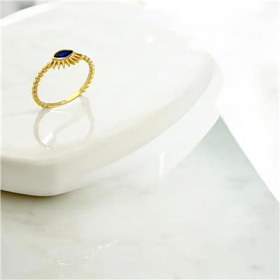 14 Ayar Altın Renkli Yüzük  -  0190635