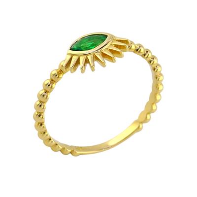 14 Ayar Altın Renkli Yüzük  -  0190637