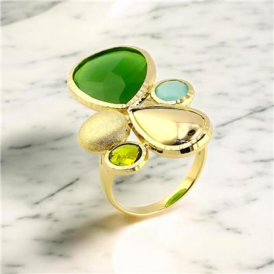 14 Ayar Altın Renkli Yüzük  -  0191067