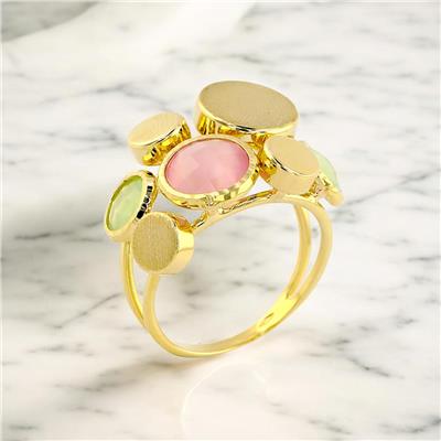 14 Ayar Altın Renkli Yüzük  -  0191071