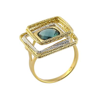 14 Ayar Altın Renkli Yüzük  -  0191095