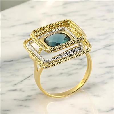 14 Ayar Altın Renkli Yüzük  -  0191095