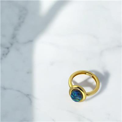 14 Ayar Altın Renkli Yüzük  -  0192990