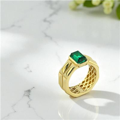 14 Ayar Altın Renkli Yüzük  -  0194618