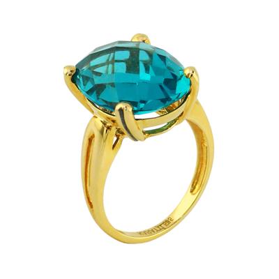 14 Ayar Altın Renkli Yüzük  -  0197778