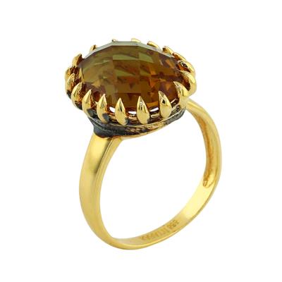 14 Ayar Altın Renkli Yüzük  -  0197781