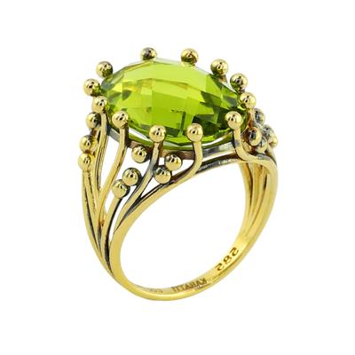 14 Ayar Altın Renkli Yüzük  -  0197783