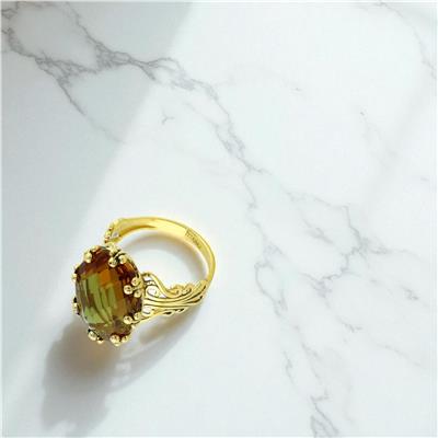 14 Ayar Altın Renkli Yüzük  -  0197784