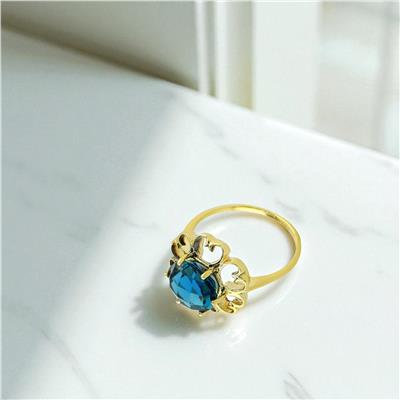 14 Ayar Altın Renkli Yüzük  -  0197785