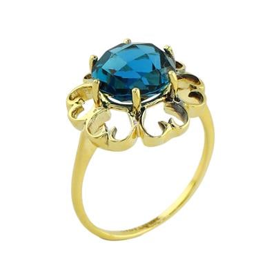 14 Ayar Altın Renkli Yüzük  -  0197785