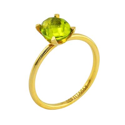 14 Ayar Altın Renkli Yüzük  -  0197788
