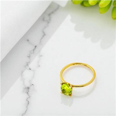 14 Ayar Altın Renkli Yüzük  -  0197788