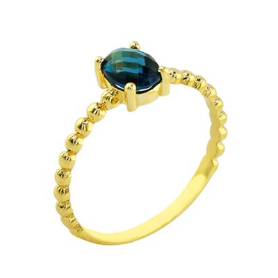 14 Ayar Altın Renkli Yüzük  -  0197791