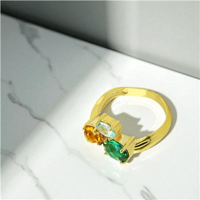 14 Ayar Altın Renkli Yüzük  -  0197808