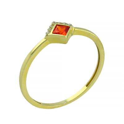 14 Ayar Altın Renkli Yüzük  -  0201359