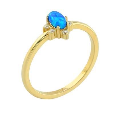 14 Ayar Altın Renkli Yüzük  -  0203996