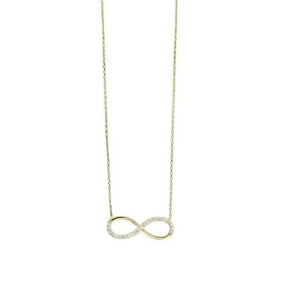 14 Ayar Altın Sonsuz Kolye  -  0196735