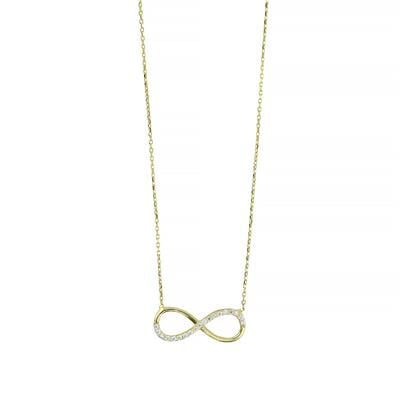 14 Ayar Altın Sonsuz Kolye  -  0201247