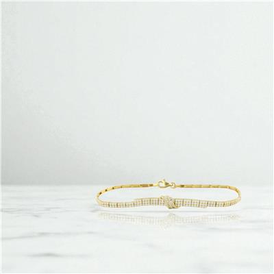 14 Ayar Altın Suyolu Bileklik  -  0196371