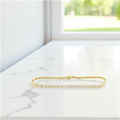 14 Ayar Altın Suyolu Bileklik  -  0196374