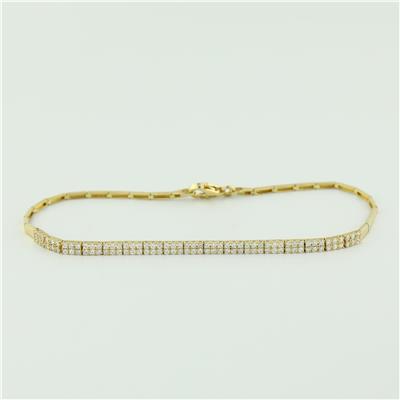 14 Ayar Altın Suyolu Bileklik  -  0198756