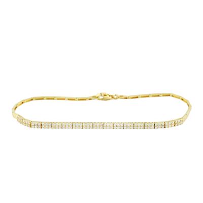 14 Ayar Altın Suyolu Bileklik  -  0198756