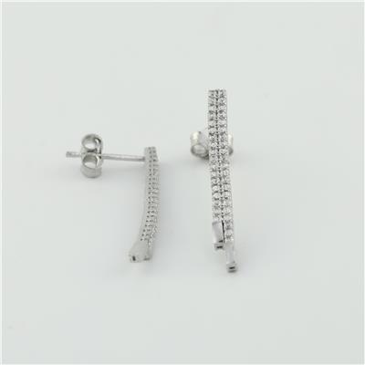 14 Ayar Altın Suyolu Küpe  -  0198736