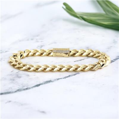 14 Ayar Altın Tasarım Bileklik  -  0176484