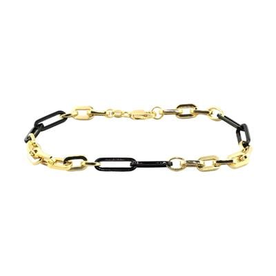 14 Ayar Altın Tasarım Bileklik  -  0177241