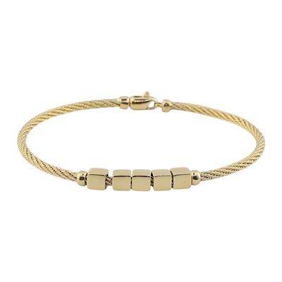 14 Ayar Altın Tasarım Bileklik  -  0179218