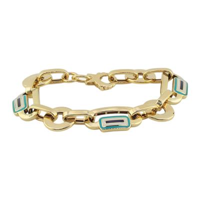 14 Ayar Altın Tasarım Bileklik  -  0179268