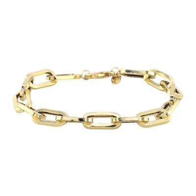 14 Ayar Altın Tasarım Bileklik  -  0180604