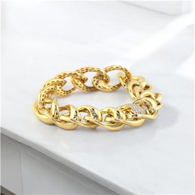 14 Ayar Altın Tasarım Bileklik  -  0180648