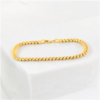 14 Ayar Altın Tasarım Bileklik  -  0180872