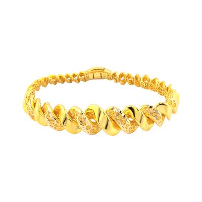 14 Ayar Altın Tasarım Bileklik  -  0180892