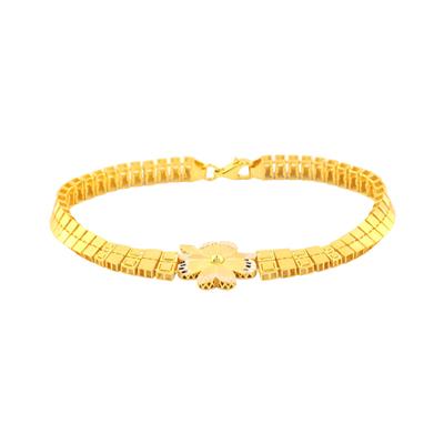 14 Ayar Altın Tasarım Bileklik  -  0180901