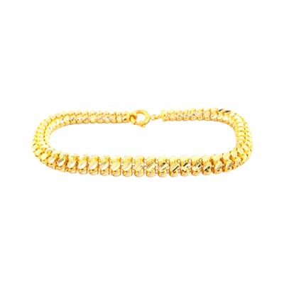 14 Ayar Altın Tasarım Bileklik  -  0180902