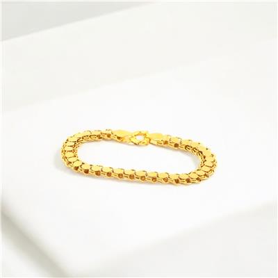 14 Ayar Altın Tasarım Bileklik  -  0180908