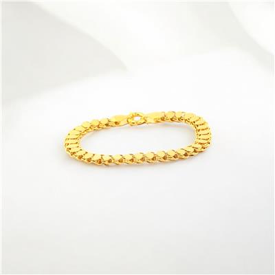 14 Ayar Altın Tasarım Bileklik  -  0180912