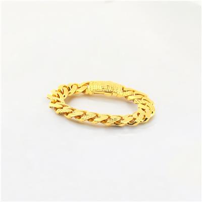 14 Ayar Altın Tasarım Bileklik  -  0180913