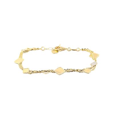 14 Ayar Altın Tasarım Bileklik  -  0181234