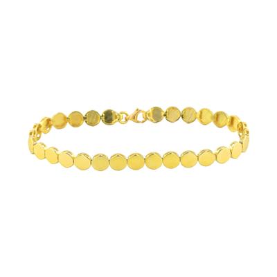 14 Ayar Altın Tasarım Bileklik  -  0183985