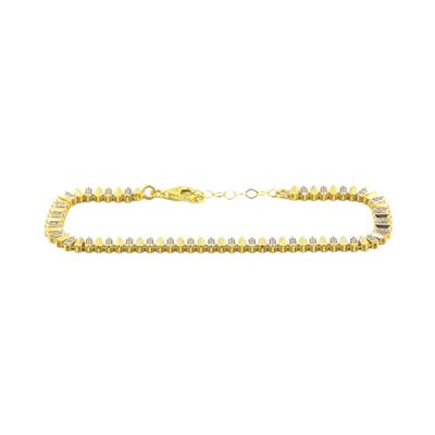 14 Ayar Altın Tasarım Bileklik  -  0183992