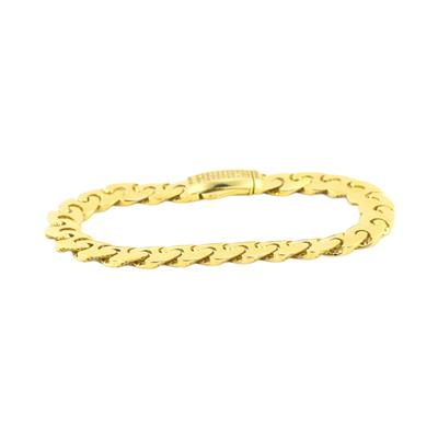 14 Ayar Altın Tasarım Bileklik  -  0184001